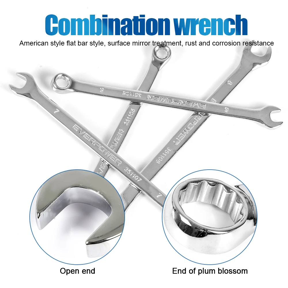 9-1/8 in 13 x 15mm Box End Wrench L 9-1/8 in 13 x 15mm Box End Wrench L
