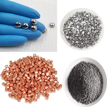 Particules métalliques Ti/W/Te /Ni /Mo /Zn/Al /Cu/Sb/Bi/Sn/Fe, titane, tungstène, Nickel, molybdène, Zinc, aluminium, cuivre