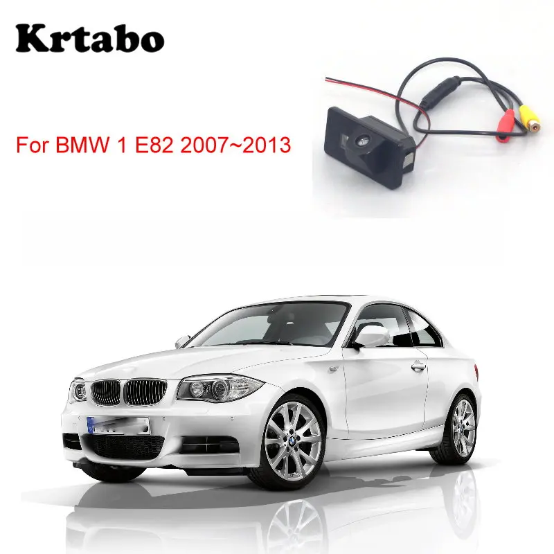 krtabo Car rear camera For BMW 1 E82 2007 2008 2009 2010 2011~2013  car night vision reversing   camera CCD HD waterproof camera  - 1