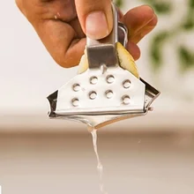 Металлический Ручной пресс Лимон соковыжималка из нержавеющей стали фрукты для Лайма апельсина Соковыжималка Цитрусовые забавные 2 шт