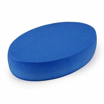

Yoga Foam Board Balance Pad Gym Fitness Exercise Cushion Blue Oval Cushion