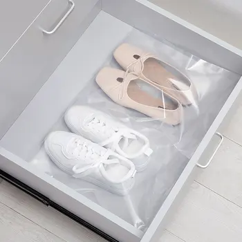

Small Zip Lock Plastic Bags Reclosable Transparent Bag Shoe Bag Vacuum Storage Bag Storage Organizer Pouch Baggage Bag Waterproo