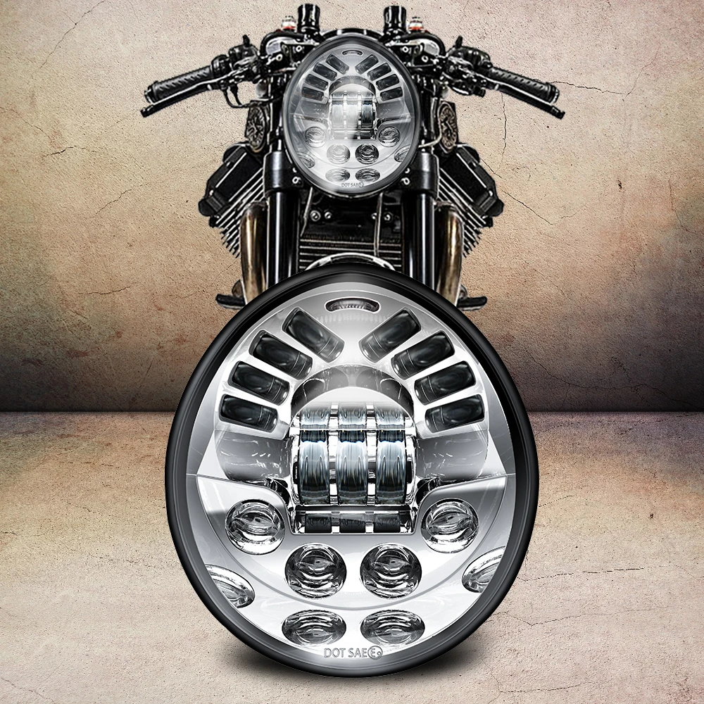 VRSC/V-ROD LED Headlight With daytime running light  for V Rod VRSCF VRSC V-Rod Muscle VRSCR