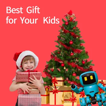 

Diy Assembled Small Eight Robot Infrared Obstacle Avoidance Gesture Sensing Follow Dual Mode Educational Electric Toy