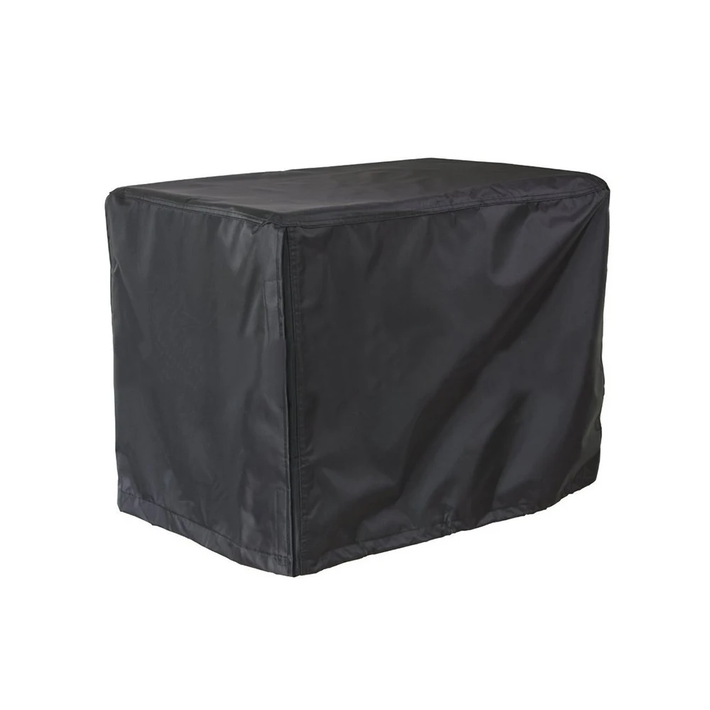 Outdoor Black Oxford Cloth Various Types Of Generators Waterproof Dustproof Sunscreen Protective Cover 1Pc, generator cover