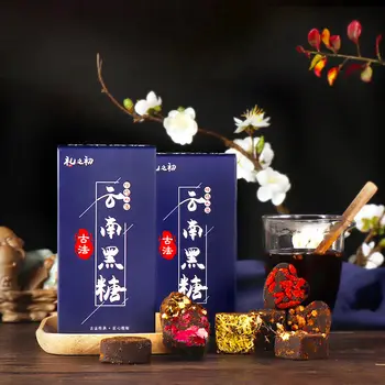 

8 Flavors Black Sugar Ginger Tea, Brown Sugar, Health Tea for Beauty and Warm Stomach for Women, Traditional Chinese Handmade
