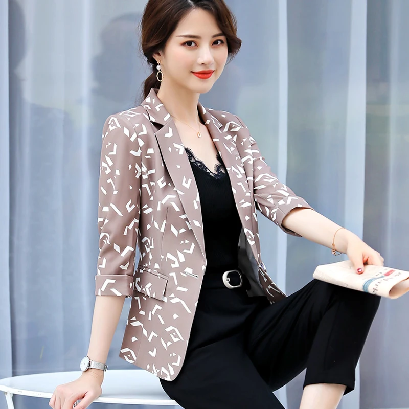 

2020 Fashion Springaccept Waist Joker Small White Suitnew Female Coat Brief Paragraph Sweet Wind Chic Suit Women Work