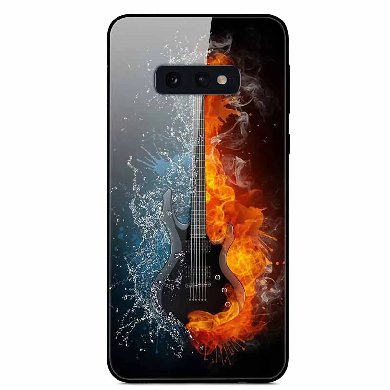 3 5," чехол для samsung S10E чехол из закаленного стекла с принтом на заднюю панель жесткий чехол на samsung Galaxy S10E чехол для телефона fundas S 10E - Цвет: 3