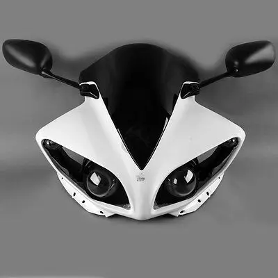 Верхний обтекатель из АБС пластика для мотоцикла комбинированный Yamaha YZF R1 YZFR1 2009