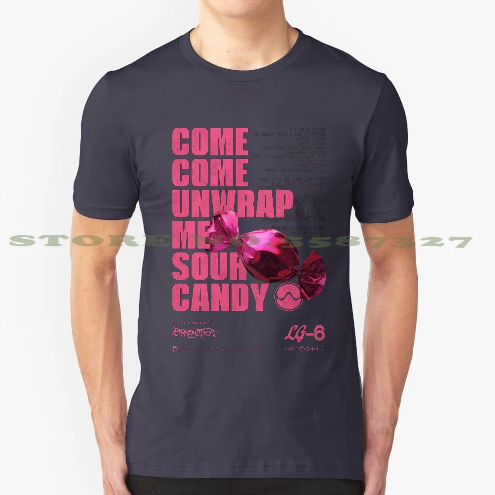 Vieni, Unwrap Me Fashion Vintage Tshirt Magliette Sour Candy Babylon Chromatica Sour Candy Rain On Me Puzzle Alice