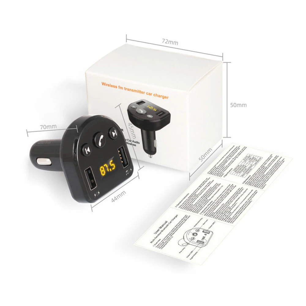 Автомобильный MP3-плеер, Bluetooth, fm-передатчик, комплект, свободные руки, 3.1A, двойное USB Автомобильное зарядное устройство, умный mp3-плеер, двойной usb зарядка
