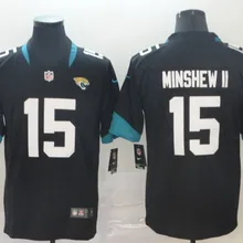 Мужская футболка Jacksonville#15 Jaguars Gardner Minshew II