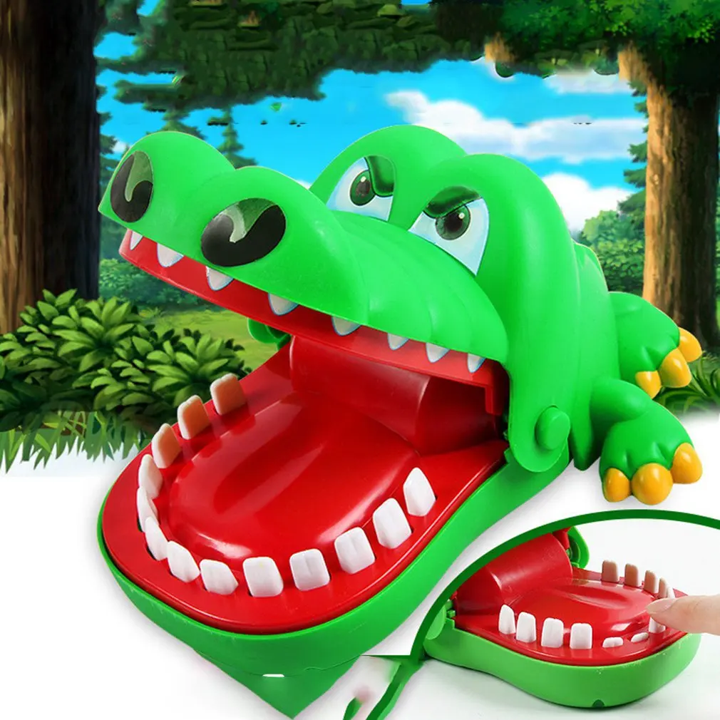 Children's Funny Tooth Extraction Animal Shape Entertainment Fun Large Bite Fingers Parent-child Toy