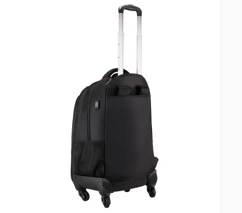 Men Business Rollin Luggage Backpack Men Tolley luggage Wheeled Backpack bag travel Trolley Bags on wheels Travel Wheeled Bag