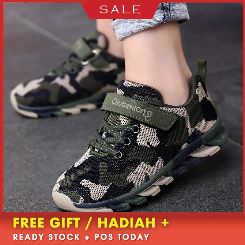 

Kids Shoes Boys Sneakers Children Sports Shoes Casual Fashion Camouflage Breathable Air Mesh Girls Shoes Flats Students Trainers