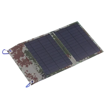 

Foldable 120W 12V Monocrystalline Solar Panel with Dual USB Outputs Multi Charger Cable Adapter with Cell Phones Tablets