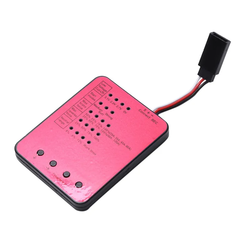 Surpass Hobby Carte De Programmation Led Pour Voiture Rc Esc Controleur De Vitesse Electronique Sans Brosse Aliexpress