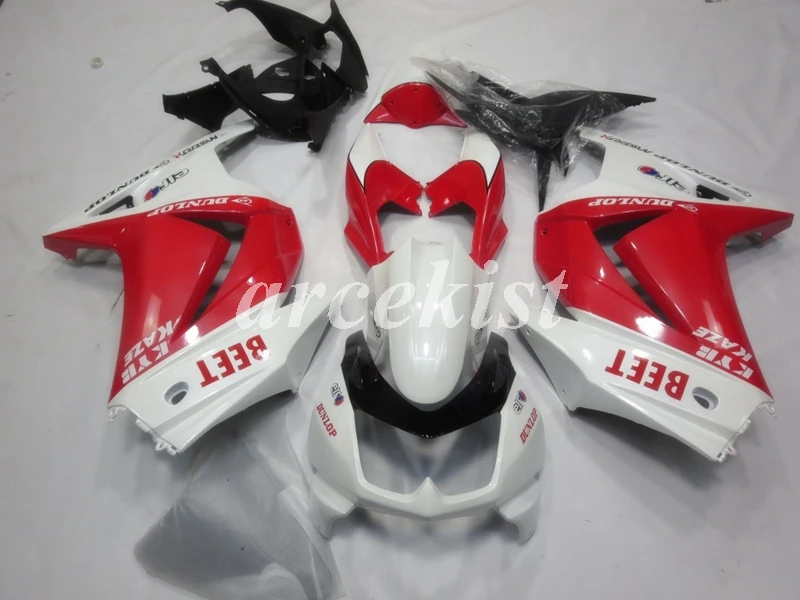 4 подарки ABS Обтекатели комплект подходит для Kawasaki Ninja 250 EX250 ZXR250 2008- 08 09 10 11 12 13 14 Кузов Набор на заказ свекла красный