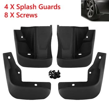 

Small Front + Rear Splash Guards Mud Flaps Mudguard Fender Flares Outdoor Personal Car Parts Decoration for Honda Civic1996-2000