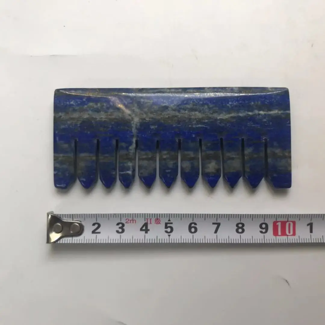 Высокое качество натуральный Comb Расческа форма камня ручной резной для подарка и домашнего декора ZJJ