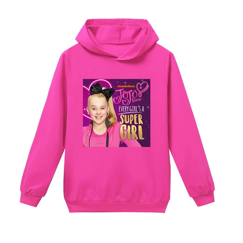 Лидер продаж одежда JOJO SIWA толстовки с принтом для девочек детский пуловер