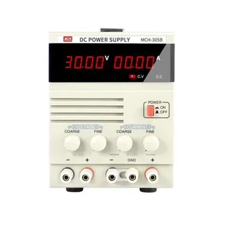 

Mini Adjustable Digital DC Power Supply 30V 5A Laboratory Switching Power Supply AC110v-220v MCH-305B Laptop Phone Repair Rework