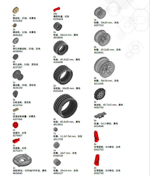 para Robot EV3, 45544, Core Set, Mecha