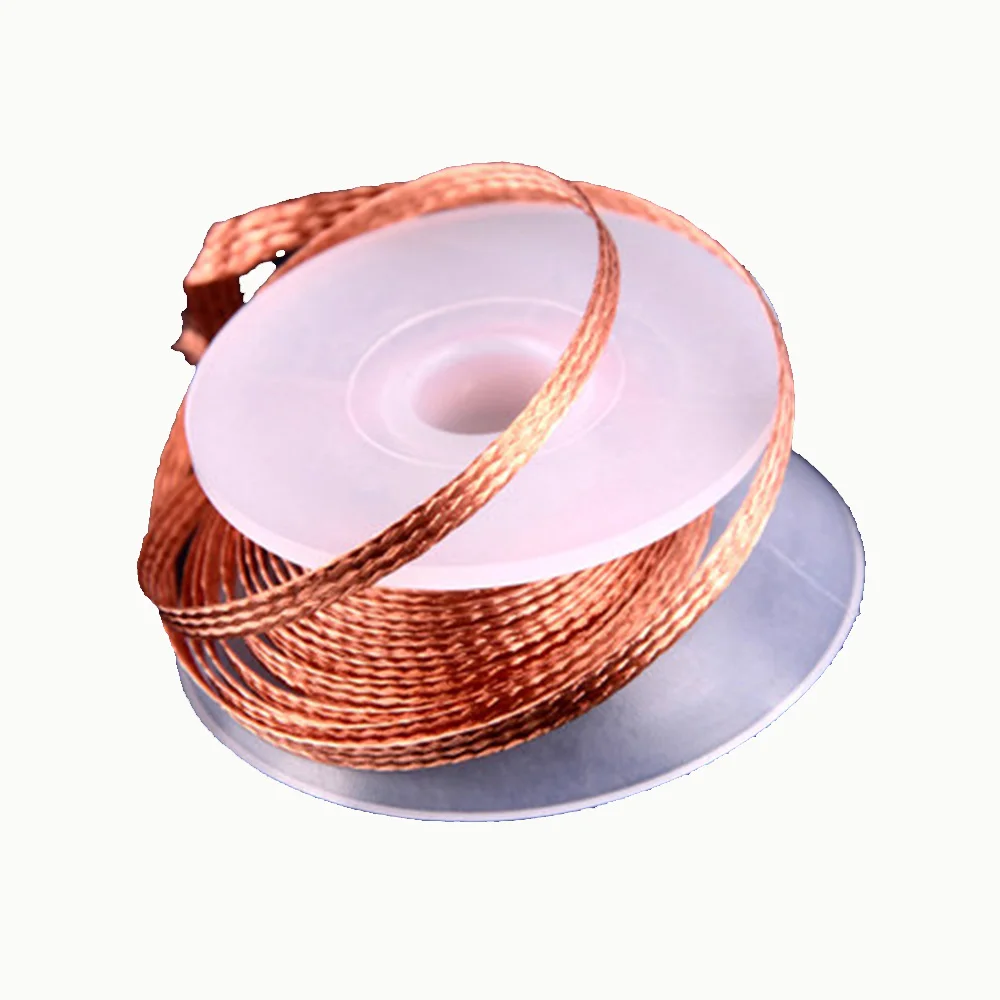 4pcs 2mm 0.75M Desoldering Braid Solder Remover Wick Wire Repair Tool Copper Soldering Enamelled Reel Roll | Инструменты