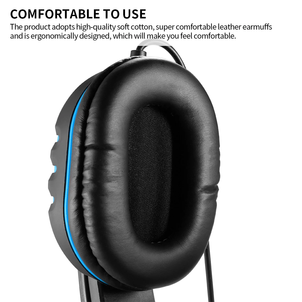 Wired Headphone 3 5mm Gaming Headset Headphone Earphone Music Microphone Gaming Headset Universal Headphones Stereo Mic Gift