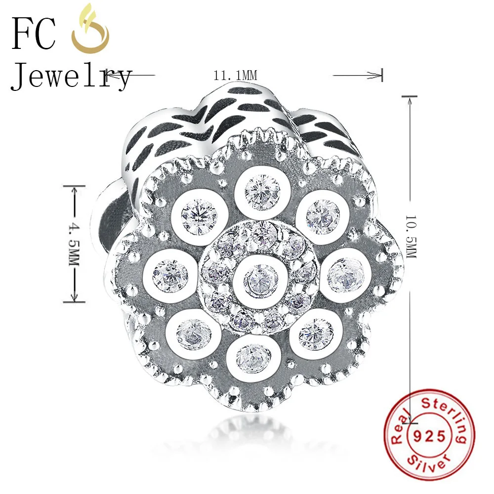 FC ювелирные изделия подходят оригинальный бренд шармы браслет 925 Стерлинговое