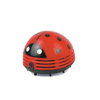 

Desktop Dust Vaccum Cleaner Ladybug Shaped Portable Corner Desk Vaccum Cleaner Mini Cute Vacuum Cleaner Dust Sweeper