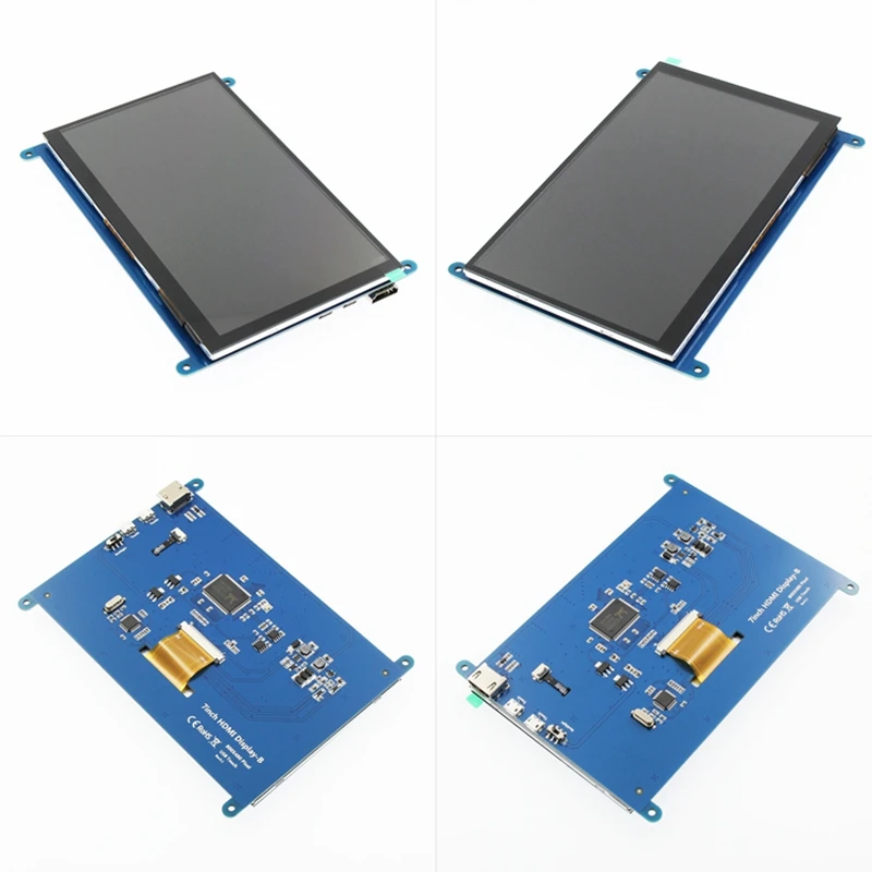 Горячая 3C-7 дюймов ЖК HDMI пресс-экран дисплей TFT ЖК-панель модуль 800x480 для Raspberry Pi 4B Raspberry Pi 3 Model B/B