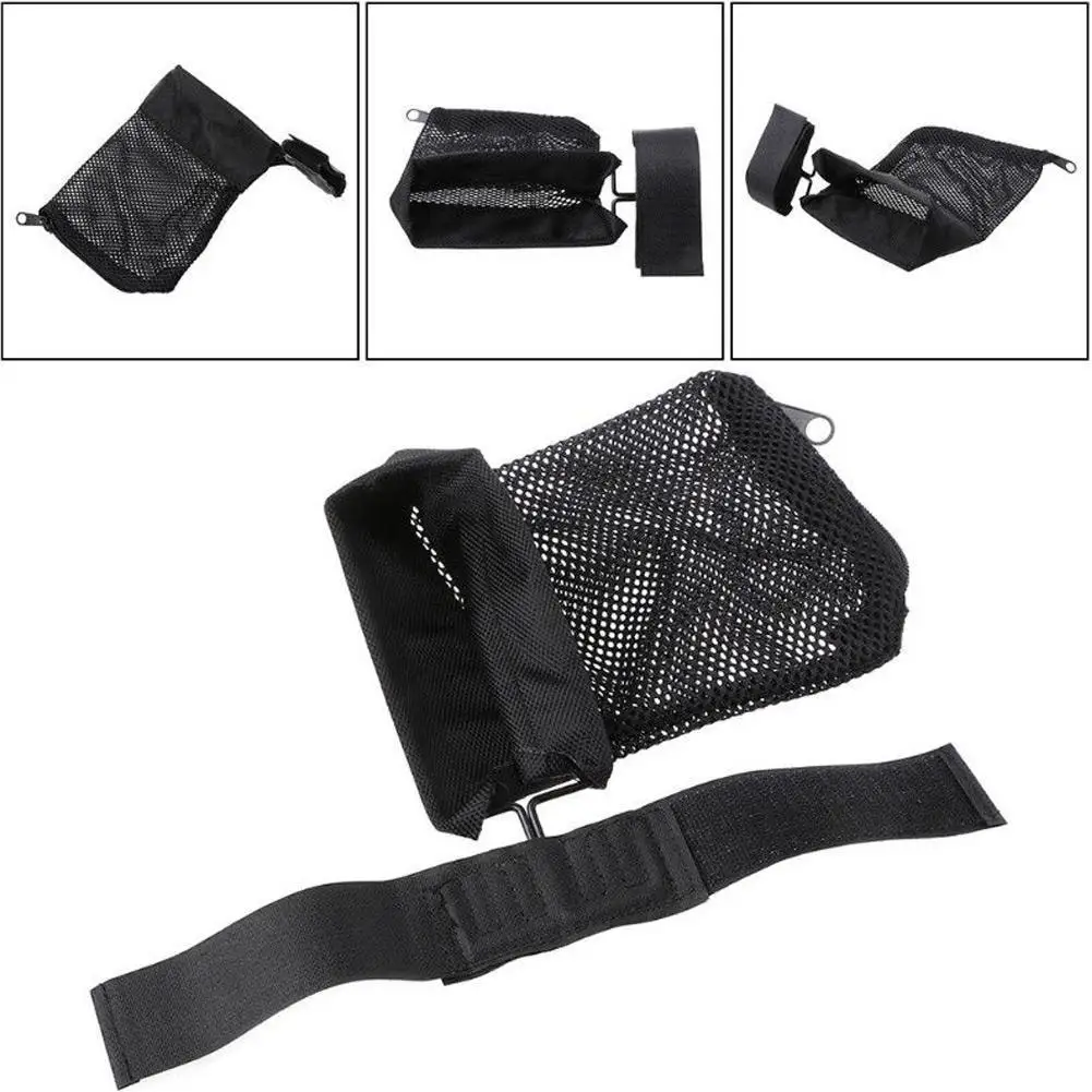 Hunting Tactical Military Shooting Brass Catcher Mesh Zipper Shell Trap Around Bag Wrap | Спорт и развлечения