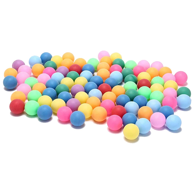 150Pcs/Pack Colored Ping Pong Balls 40mm Entertainment Table Tennis Mixed Colors Beer Game | Спорт и развлечения