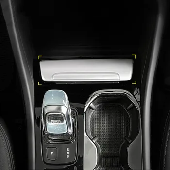 

Car Styling Center Console Ashtray Cover Decoration Sticker Trim For Volvo XC40 2019 Water Cup Panel Modified Accessories