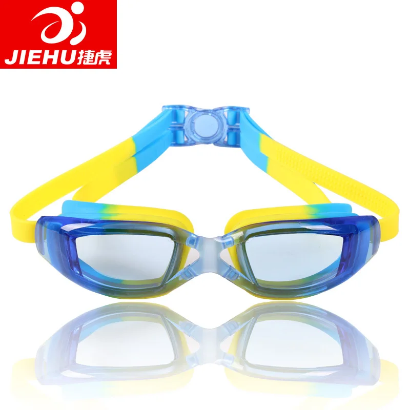 

Jie hu CHILDREN'S Swimming Goggles Big Box Anti-fog Swimming Goggles Jh8540/8545 New Style Cool Waterproof Goggles