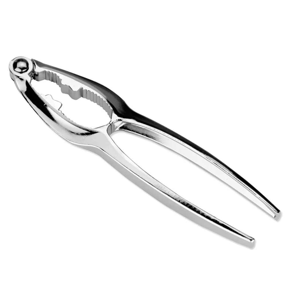 

Crab Walnut Plier Multi-function Kitchen Tool Nut Cracker Hard Shell Opener Stainless Steel Accessories Fruit Remover