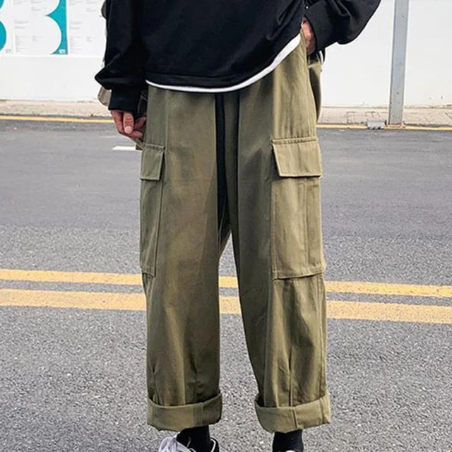 Modern People - High Waist Loose Fit Cargo Pants | YesStyle