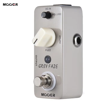 

MOOER GREY FAZE Fuzz Guitar Effect Pedal True Bypass Full Metal Shell