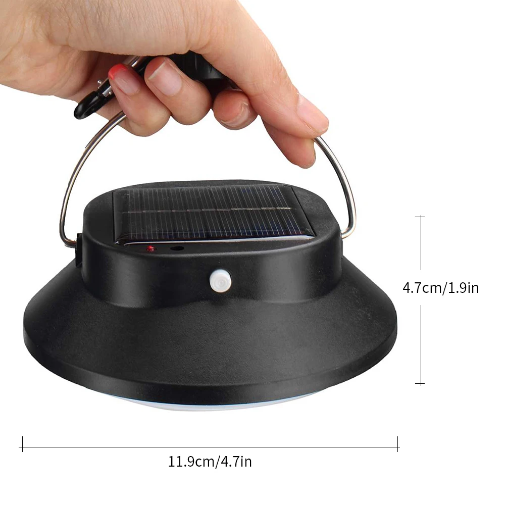 28 LED Camping Tent Light Solar Powered Outdoor Portable Ultra Bright Night Lamp For Emergency Charging Of Mobile Phone