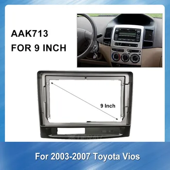 

Autoradio DVD Player Frame For TOYOTA VIOS 2003 2004 2005 2006 2007 Car Radio Fascia For TOYOTA GPS navigation fascia panel