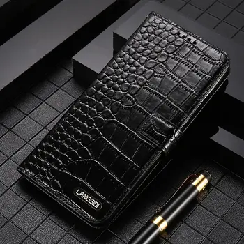 

Genuine Leather Card Slot Holder Strap Phone Flip Case for Huawei P30 Lite Pro Mate 20 P20 Y6 Cover For Honor 20 Pro 10 10i 8X