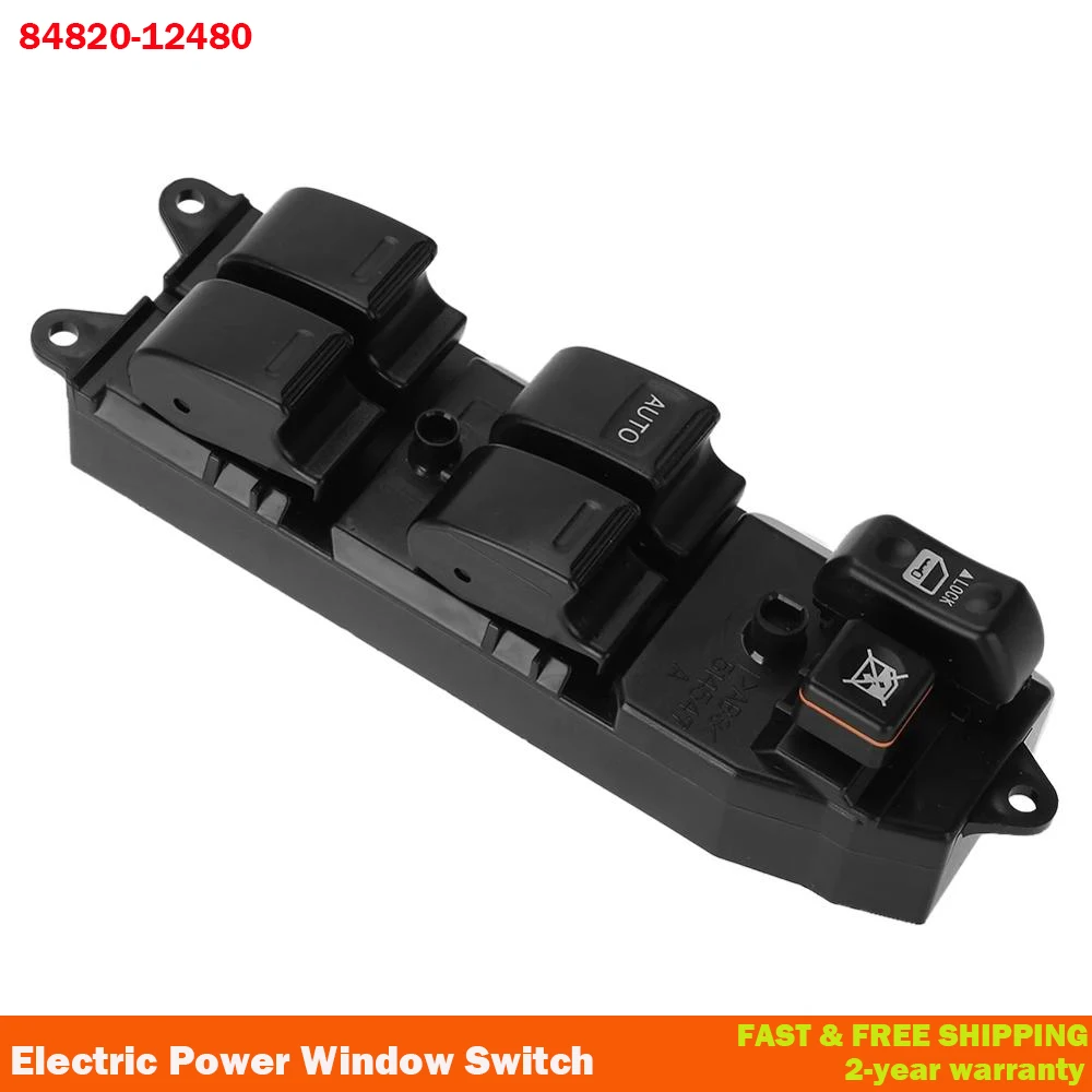 Brand New Electric Power Window Switch 84820-12480 For Toyota Camry Sienna RAV4 2001 2002 2003 2004 2005 2006 2007 2008 2009 | Автомобили