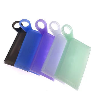 

Portable Silicone Face Storage Mask Folder Enduring Food Grade Eco-Friendly Disposable Organizer Storage Box Temporary Clip
