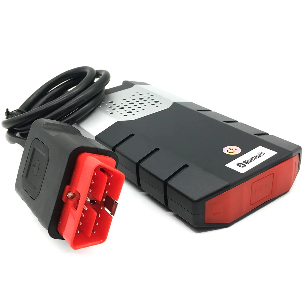 US $33.75 New Vci Car Truck Universal Diagnostic Scan Tool Ds150 2017r1 With Bluetooth 2016 R1 With Keygen Obdii Scanner