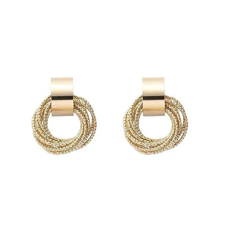 Gold Color & Copper Earrings For Women Girls Wedding Birthday Party Gift  Coins Earring for Women - AliExpress