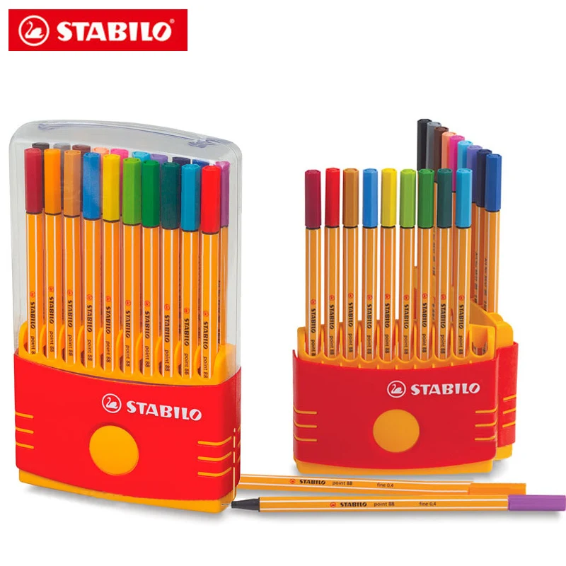Stabilo Gel Pen 10/20 Color / Set Hook Line Needle Drawing Student Painting Graffiti Stationery Supplies | Канцтовары для офиса и