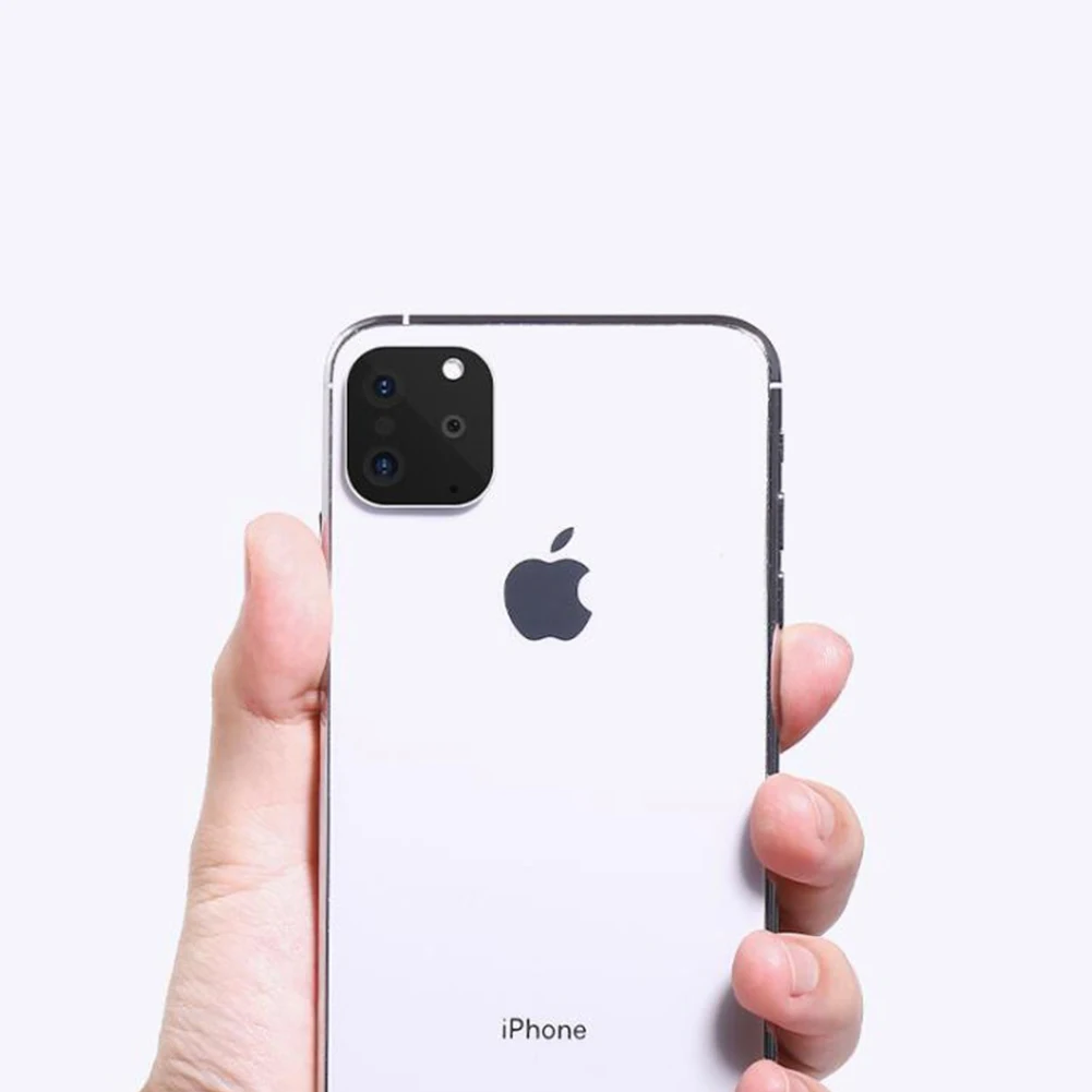 Задняя защита для экрана камеры пленка для iPhone X XS MAX Защита объектива камеры от царапин универсальная наклейка для iPhone 11 Pro MAX