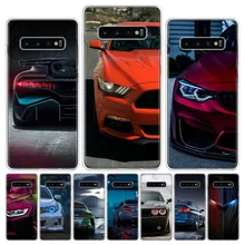 

Blue white black Phone Case For Galaxy S20 FE S7 EDGE S8 S9 S10E Lite Capa Samsung S21 Ultra J4 Plus J6 J8 Cover Shell