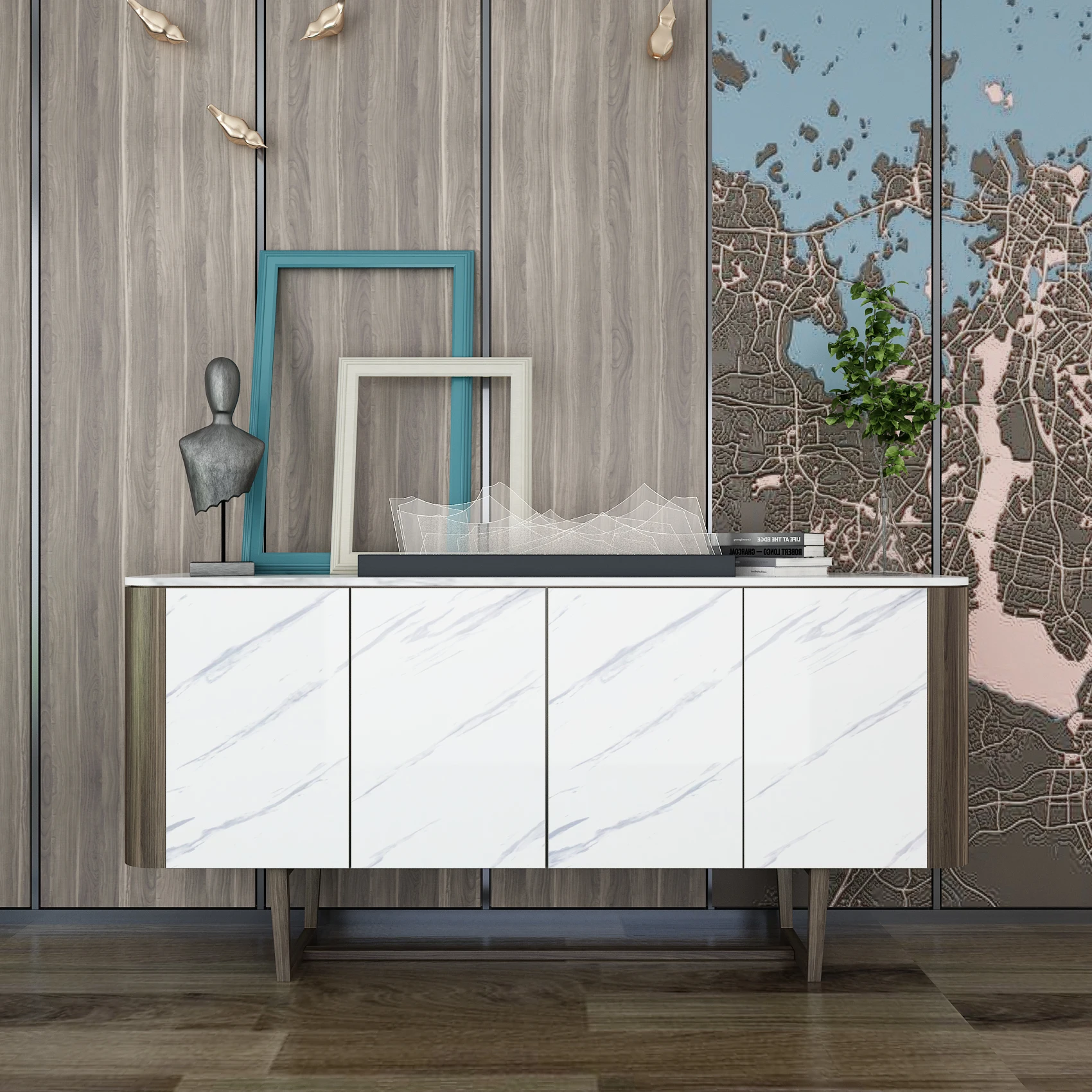 1M/2m Marble Waterproof Countertop Wall Stickers Vinyl Self Adhesive Wallpapers Decorative Film Kitchen Cabinets Contact Paper